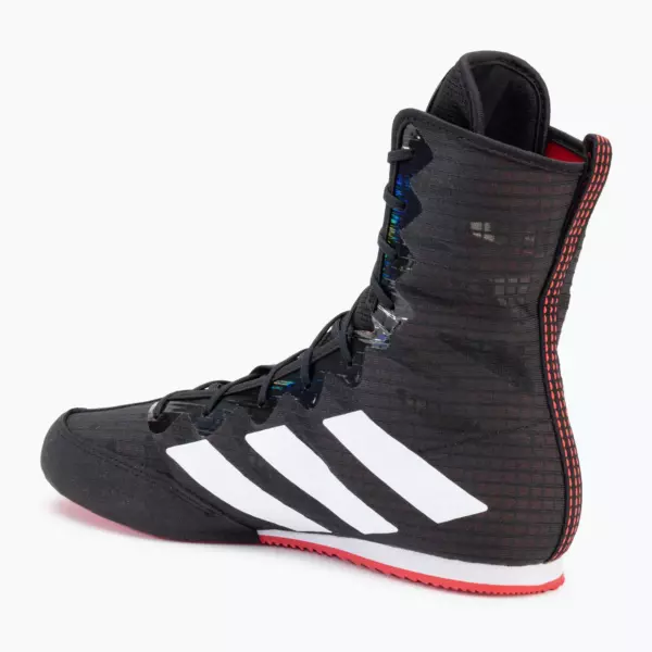 Боксёрки Adidas Box Hog 4 core black/cloud white/pure ruby