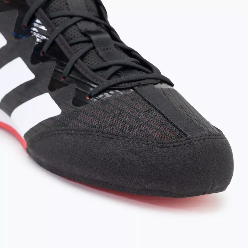 Боксёрки Adidas Box Hog 4 core black/cloud white/pure ruby