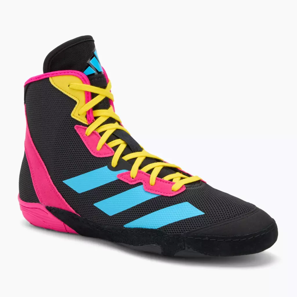 Боксёрки Adidas Adizero black/signal cyan/shock pink