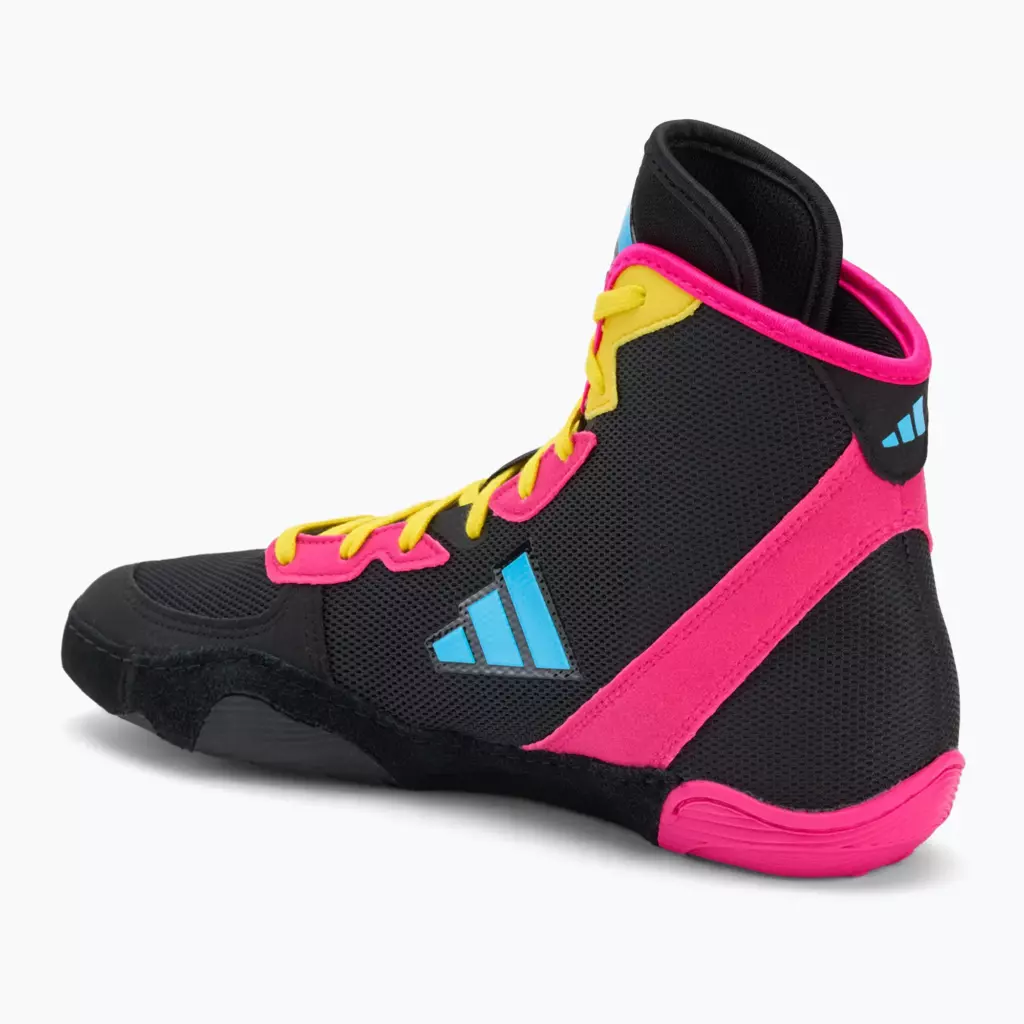 Боксёрки Adidas Adizero black/signal cyan/shock pink