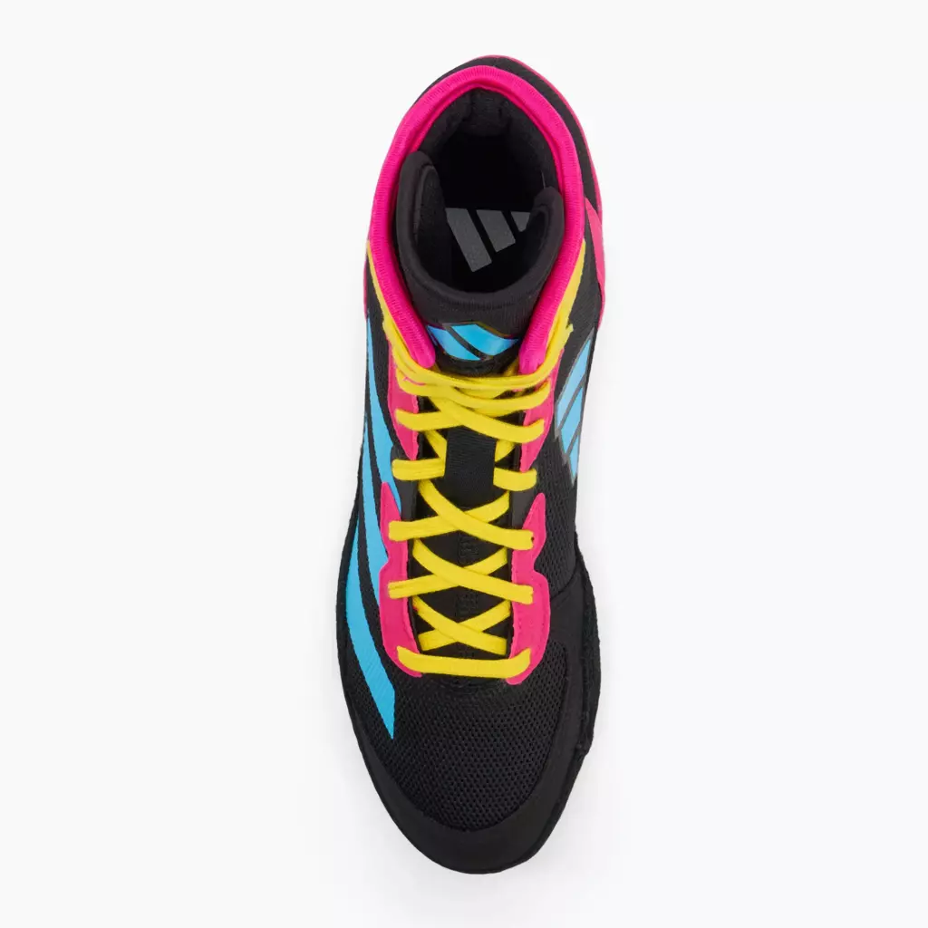 Боксёрки Adidas Adizero black/signal cyan/shock pink