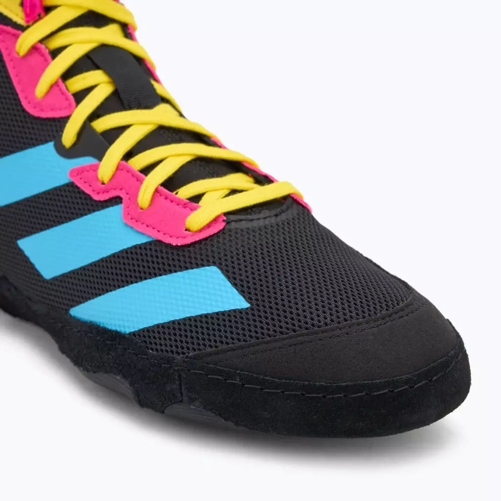 Боксёрки Adidas Adizero black/signal cyan/shock pink
