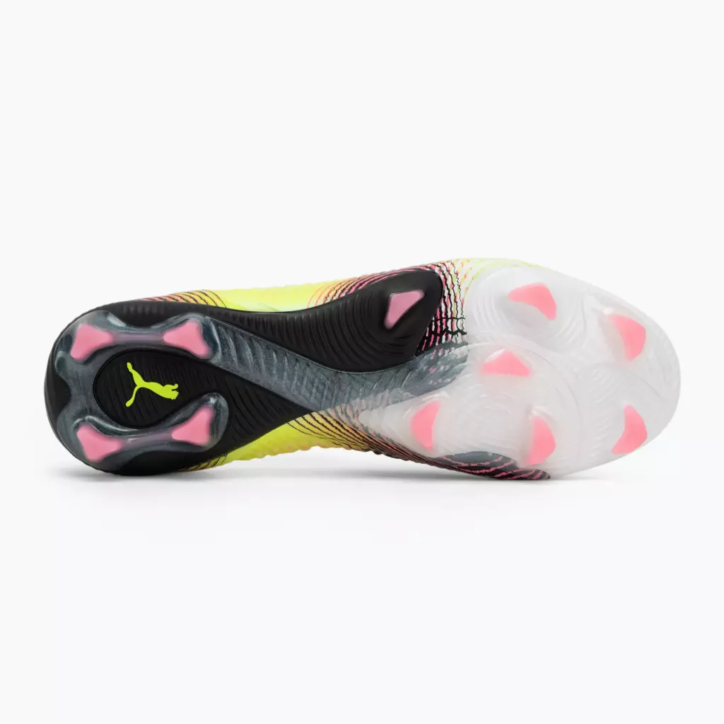 Футбольные бутсы PUMA Future 8 Ultimate Low FG yellow alert/puma black/sun struck