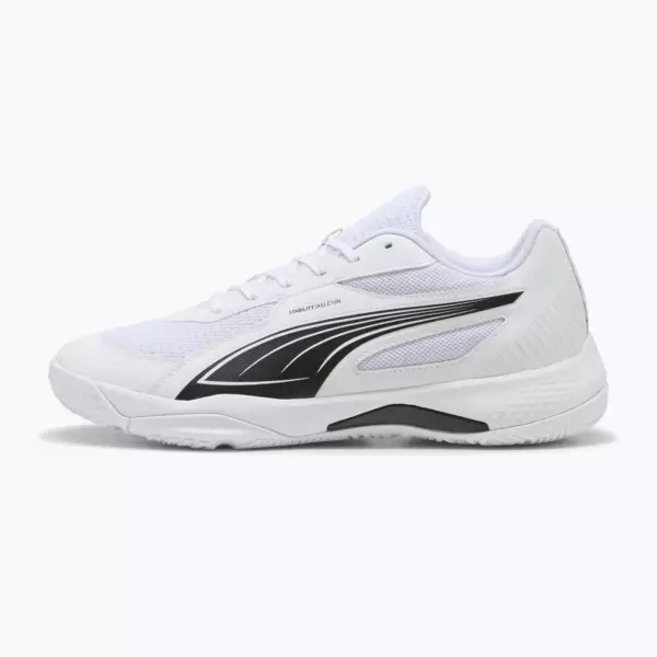 Кроссовки волейбольные PUMA Solarflash III white/black