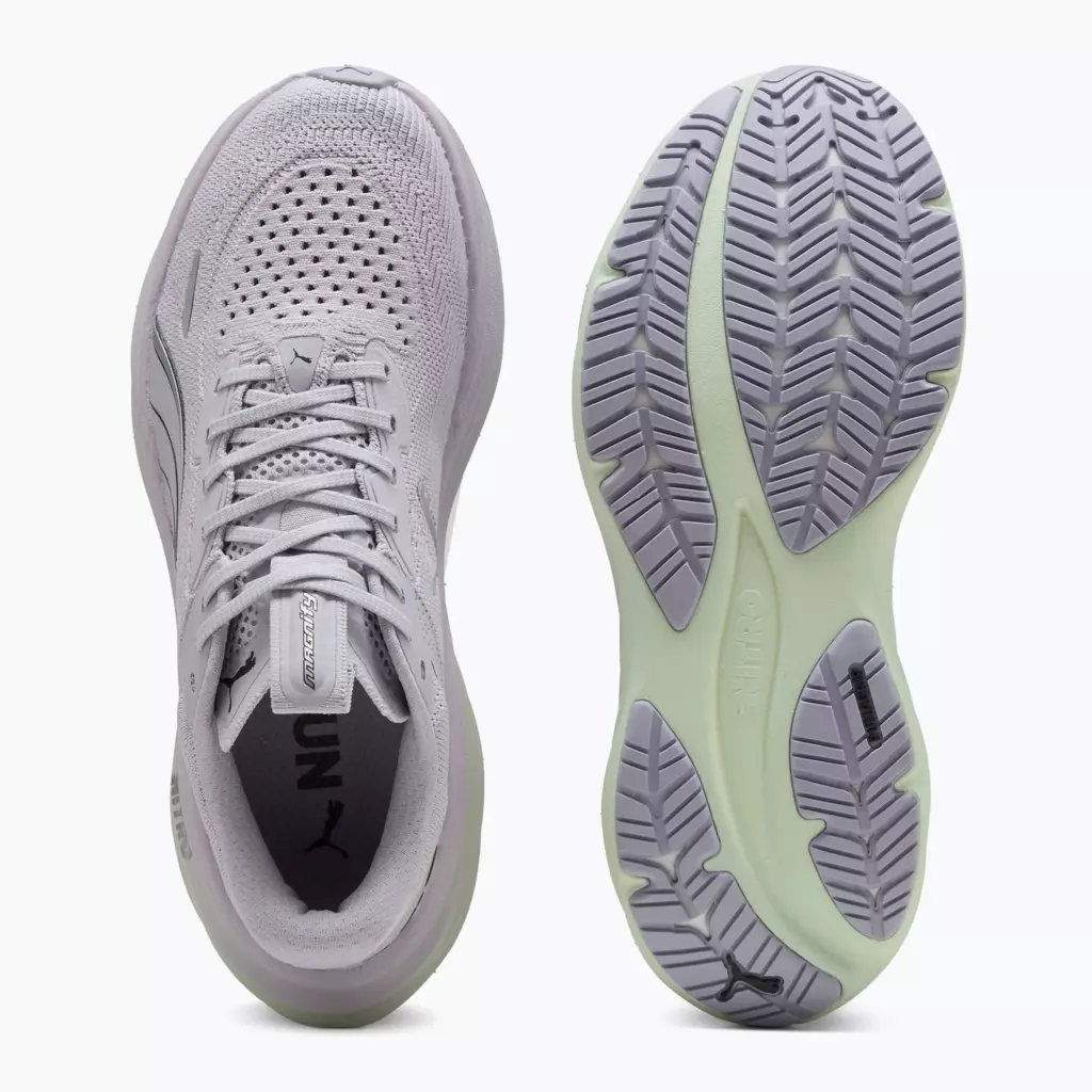 Женские Кроссовки для бега PUMA Magnify Nitro 3 lilac crush/sage frost