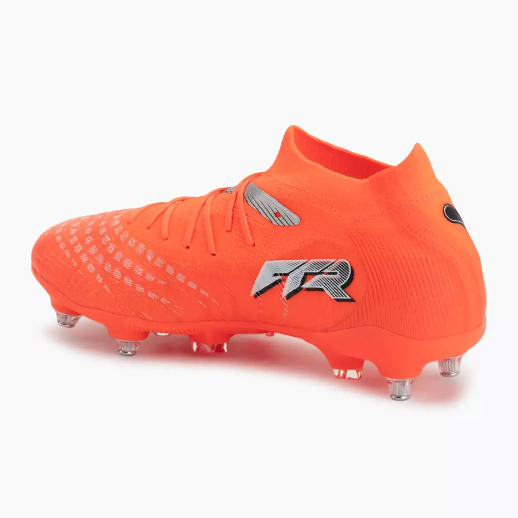 Футбольные бутсы PUMA Future 9 Match MxSG glowing red/puma white/puma black/puma silver