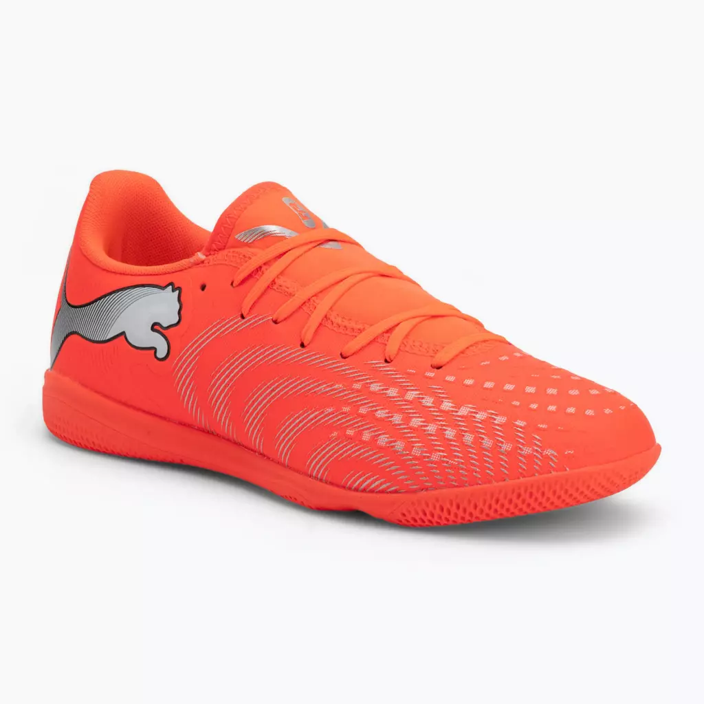 Футзалки PUMA Future 9 Match IT glowing red/puma white/puma black/puma silver