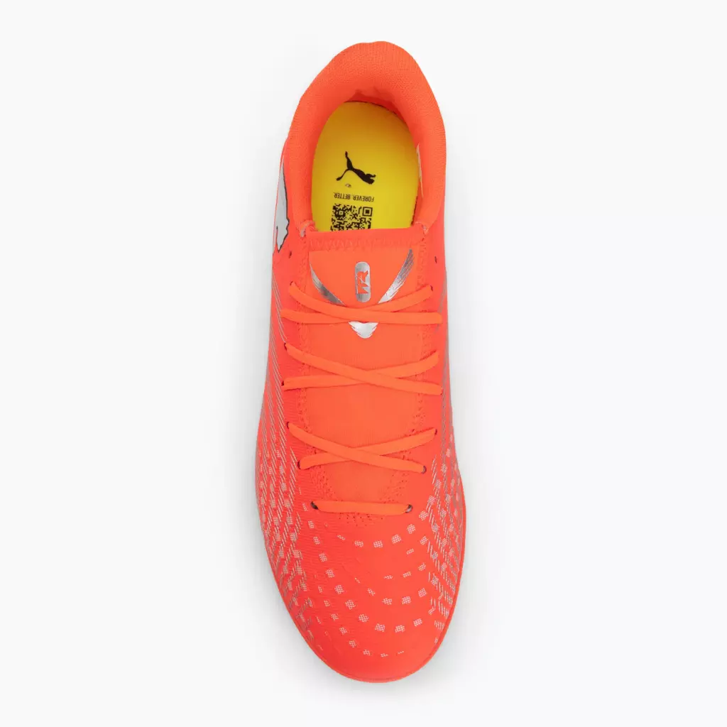 Футзалки PUMA Future 9 Play IT glowing red/puma white/puma black/puma silver