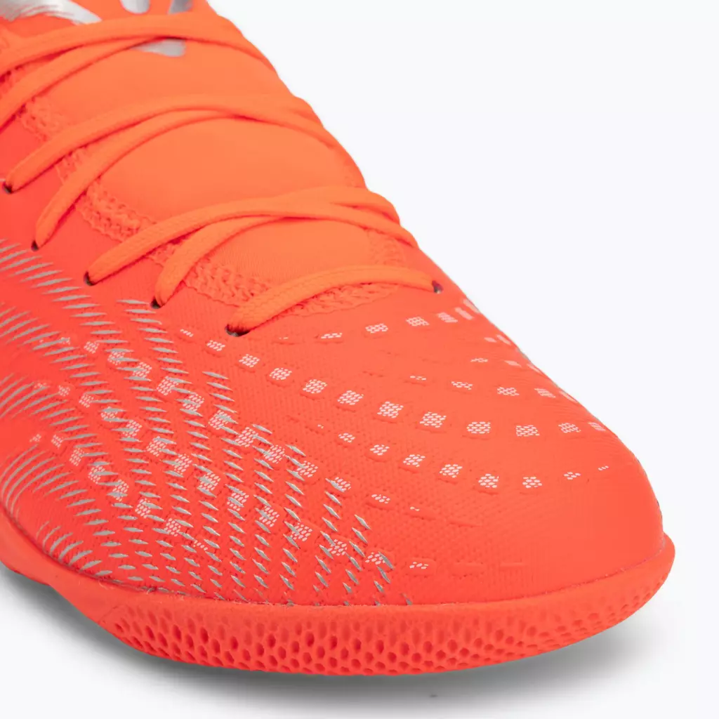 Футзалки PUMA Future 9 Play IT glowing red/puma white/puma black/puma silver