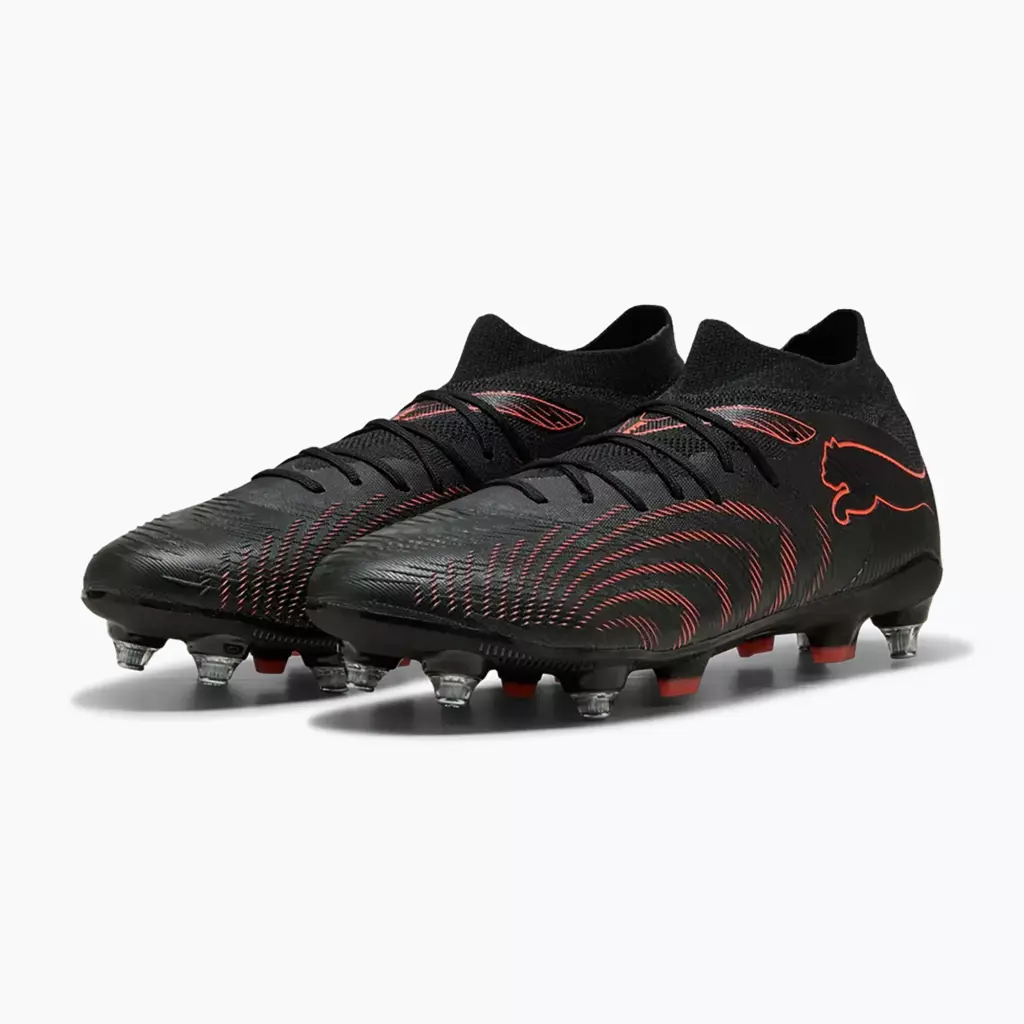 Футбольные бутсы PUMA Future 9 Match MxSG puma black/glowing red/strong grey