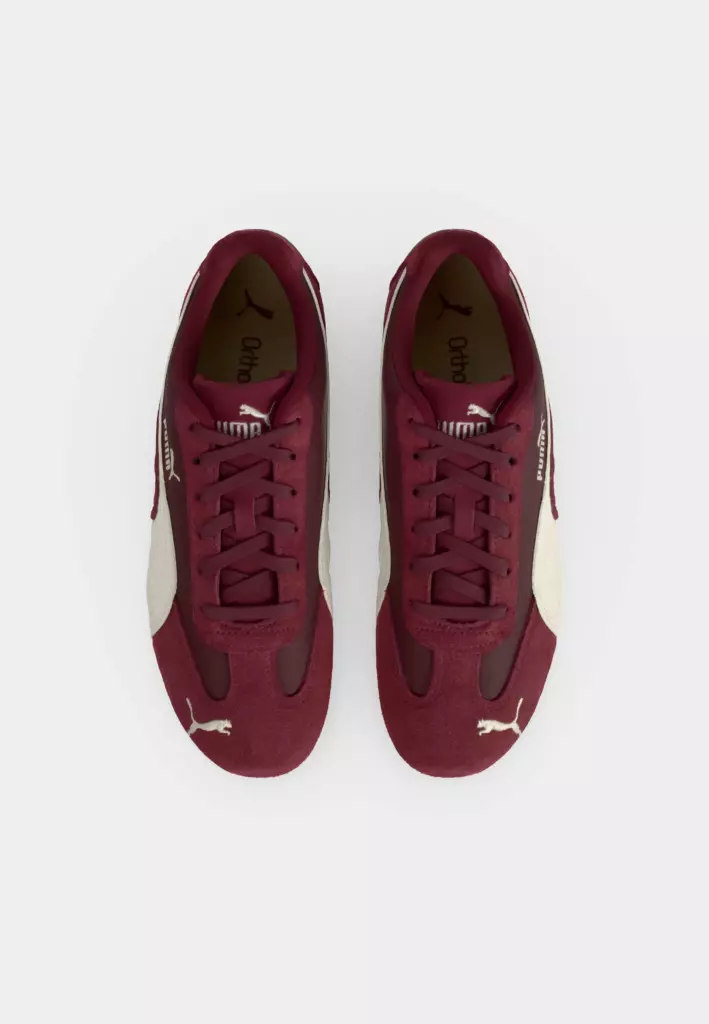 Кроссовки Puma SPEEDCAT UNISEX - ruby shimmer/warm white/coffee milk