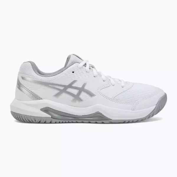 Женские Теннисные Кроссовки ASICS Gel-Dedicate 8 W white/pure silver
