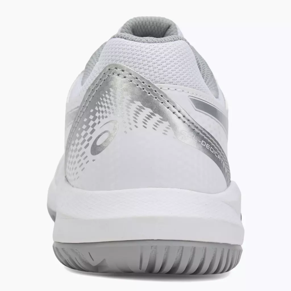 Женские Теннисные Кроссовки ASICS Gel-Dedicate 8 W white/pure silver