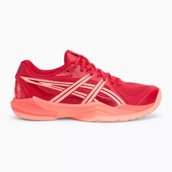 Кроссовки волейбольные ASICS Powerbreak FF speed red/ sun coral