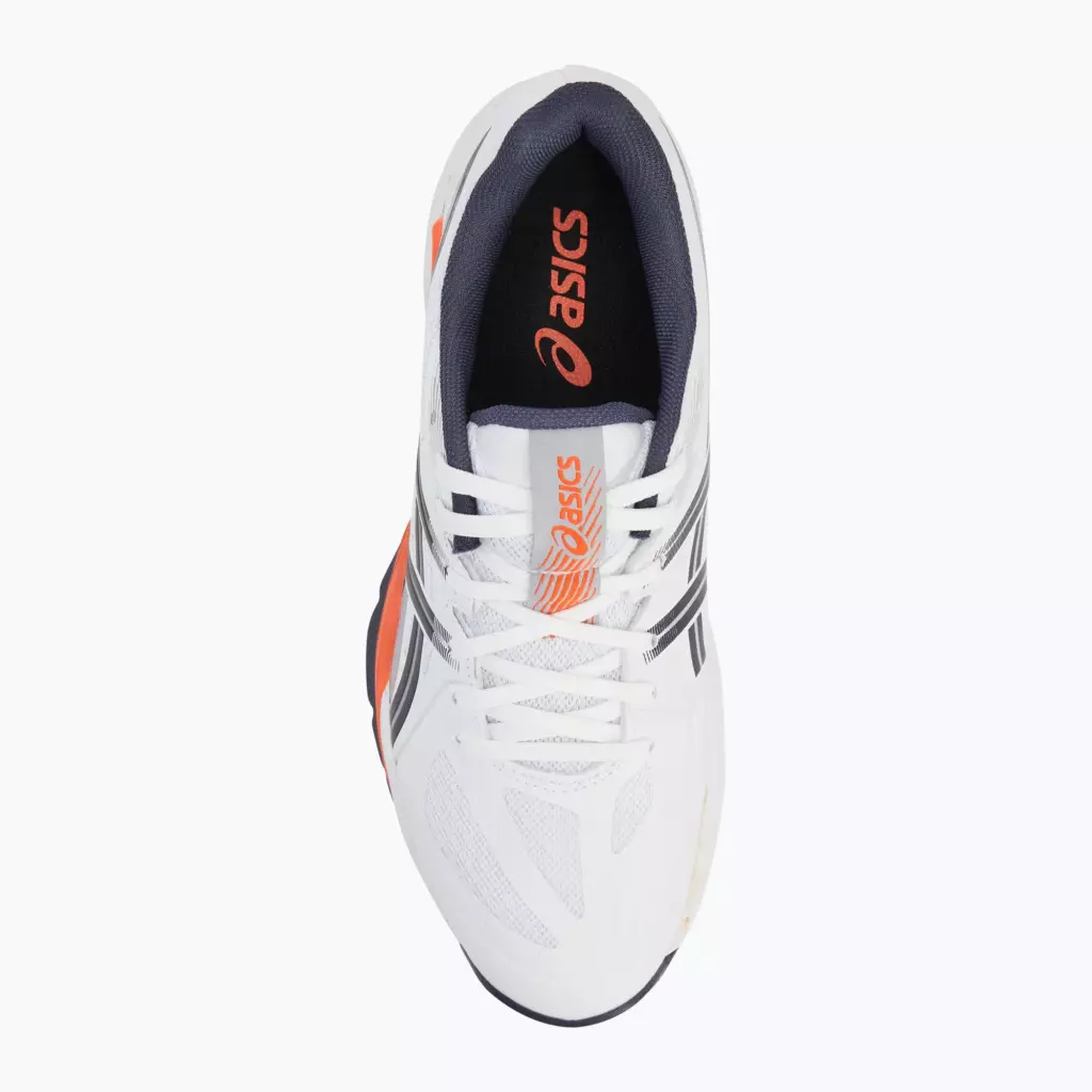 Кроссовки волейбольные ASICS Powerbreak FF white/ nova orange