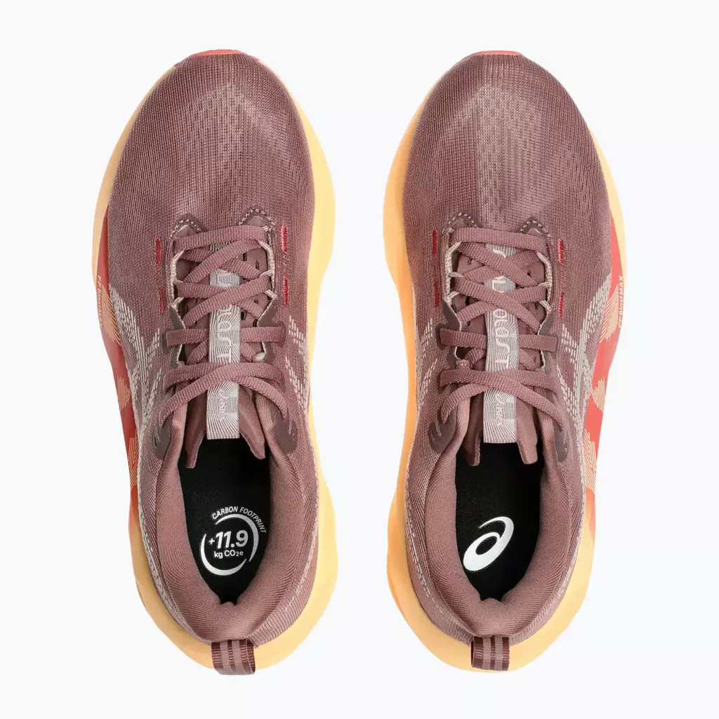 Женские Кроссовки для бега ASICS Novablast 5 rubble red/fawn