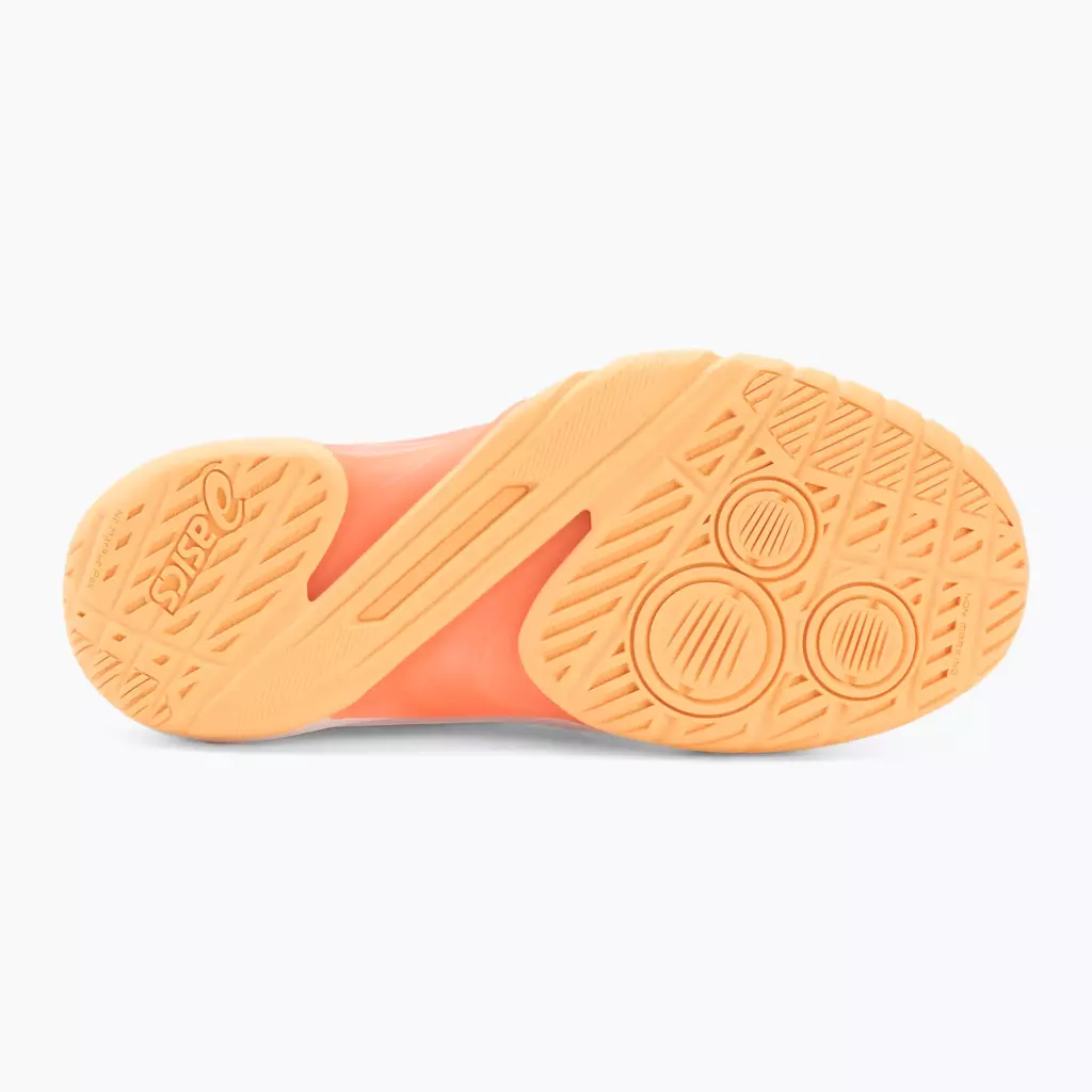 Кроссовки волейбольные ASICS Powerbreak FF white/vivid coral