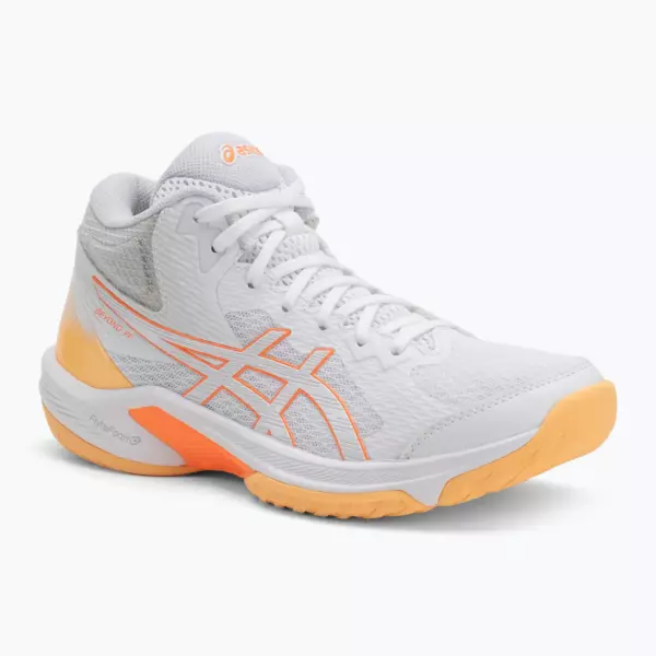 Кроссовки волейбольные ASICS Beyond FF MT white/vivid coral