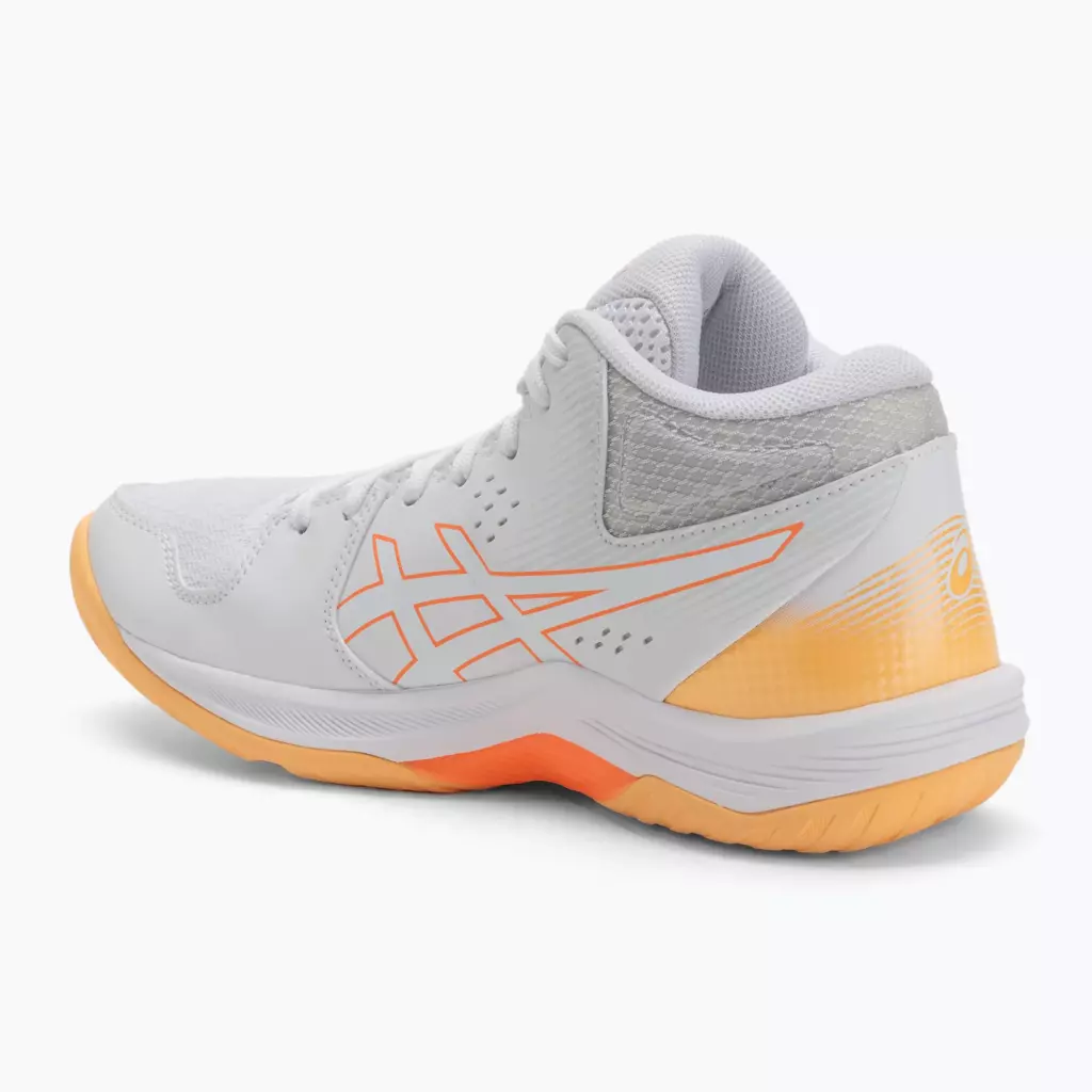 Кроссовки волейбольные ASICS Beyond FF MT white/vivid coral
