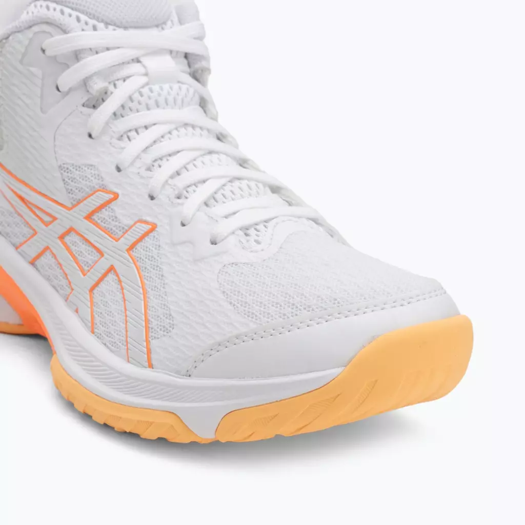 Кроссовки волейбольные ASICS Beyond FF MT white/vivid coral
