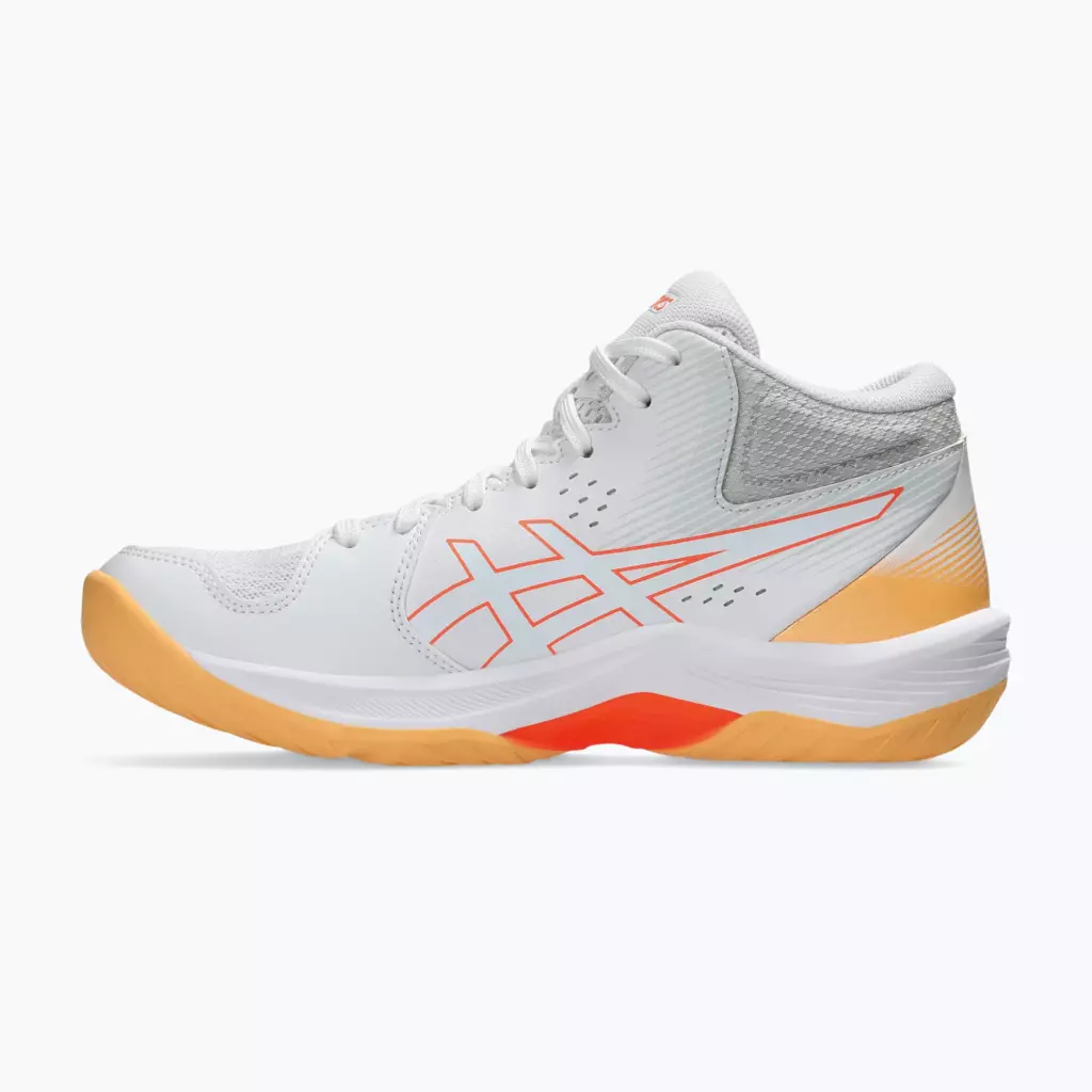 Кроссовки волейбольные ASICS Beyond FF MT white/vivid coral