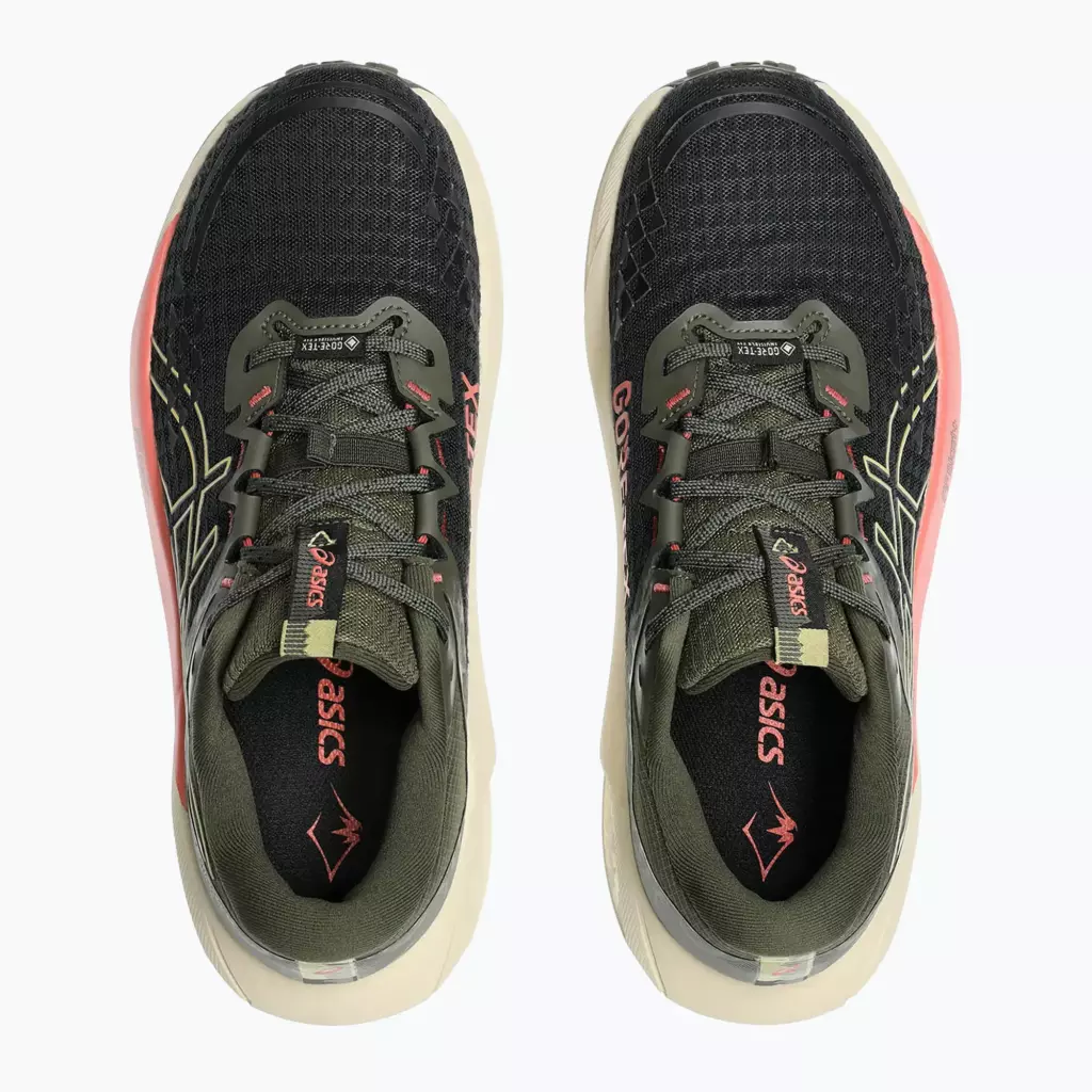 Женские Кроссовки для бега ASICS Gel-Trabuco 13 GTX black/lemongrass