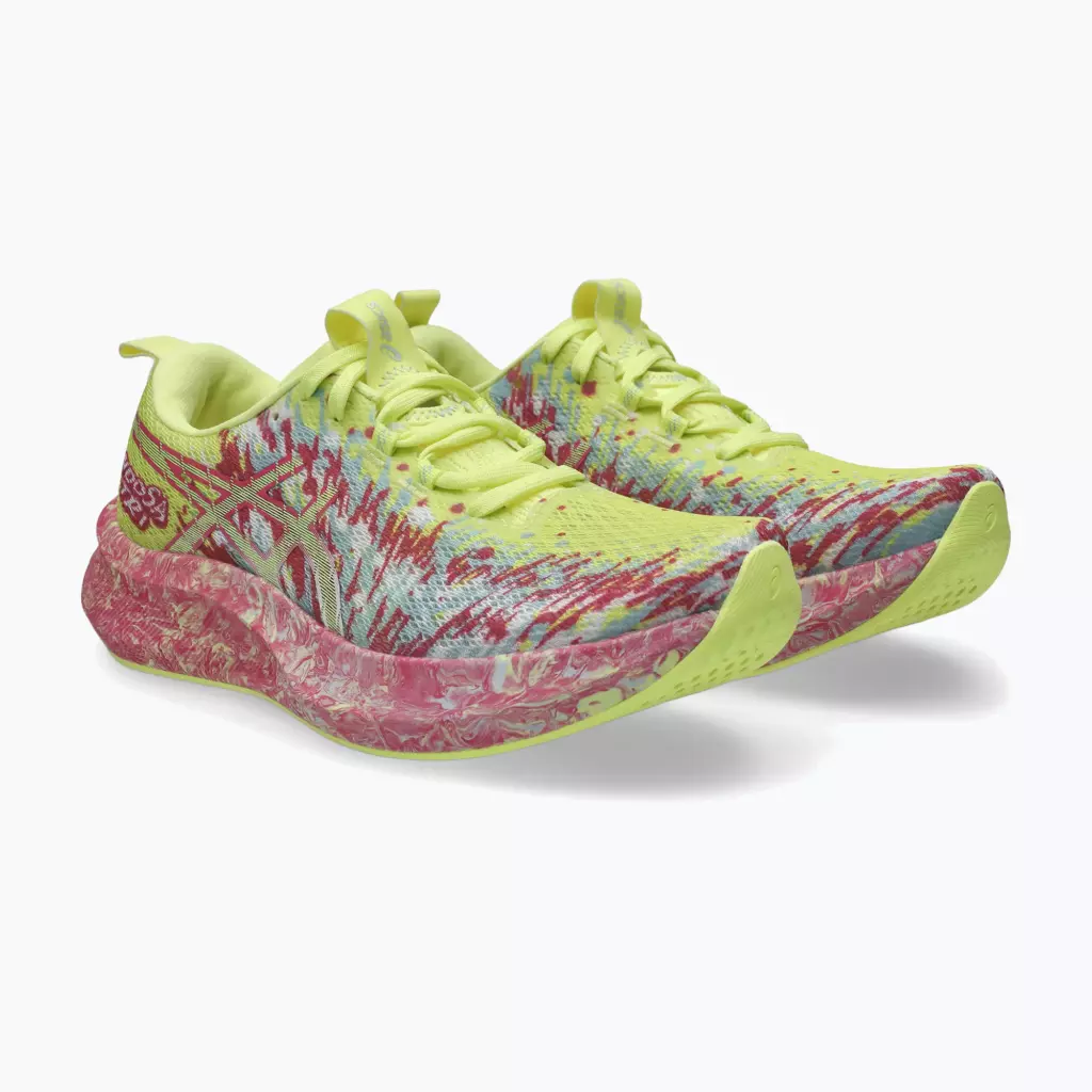 Женские Кроссовки для бега ASICS Noosa Tri 16 huddle lucid yellow/bright rose