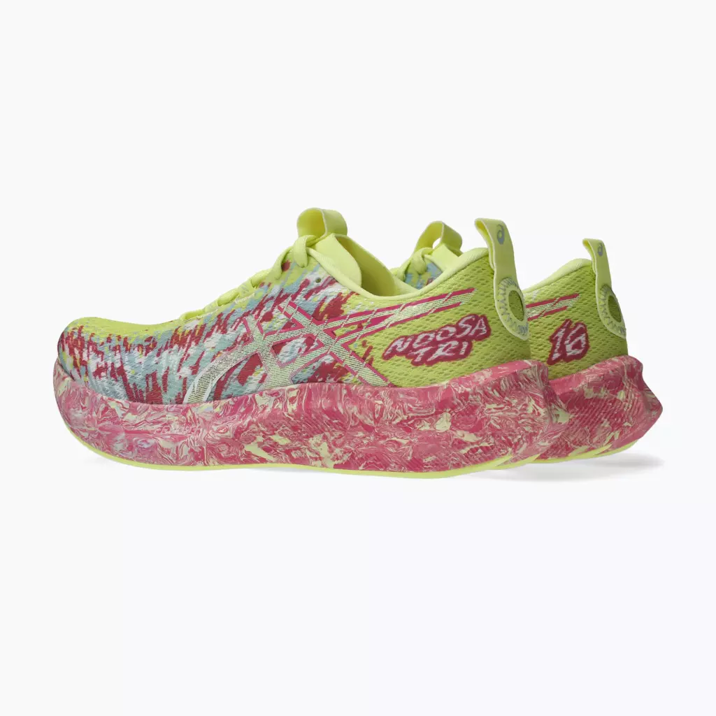 Женские Кроссовки для бега ASICS Noosa Tri 16 huddle lucid yellow/bright rose