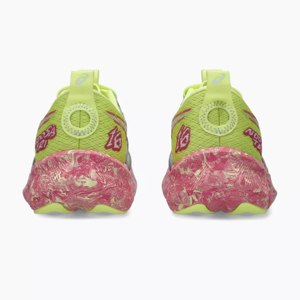 Женские Кроссовки для бега ASICS Noosa Tri 16 huddle lucid yellow/bright rose