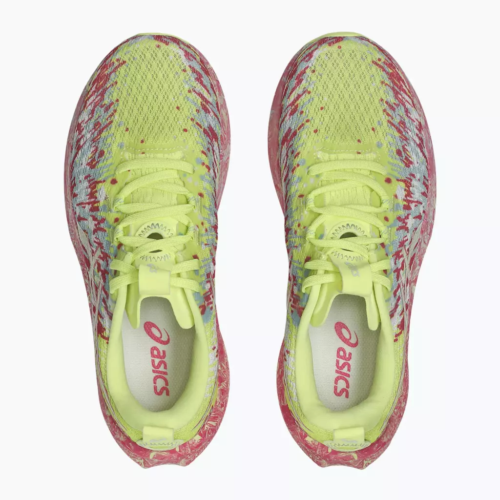 Женские Кроссовки для бега ASICS Noosa Tri 16 huddle lucid yellow/bright rose