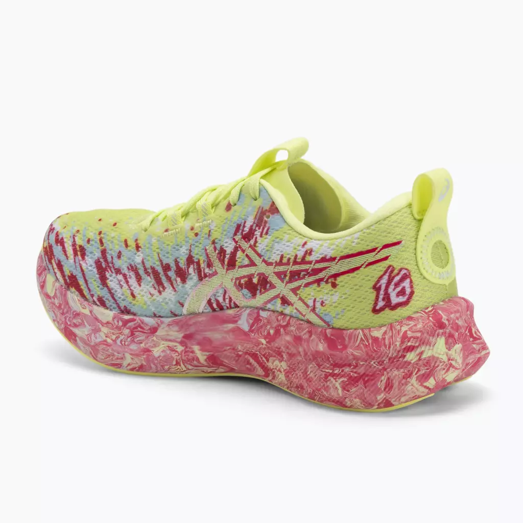Женские Кроссовки для бега ASICS Noosa Tri 16 huddle lucid yellow/bright rose