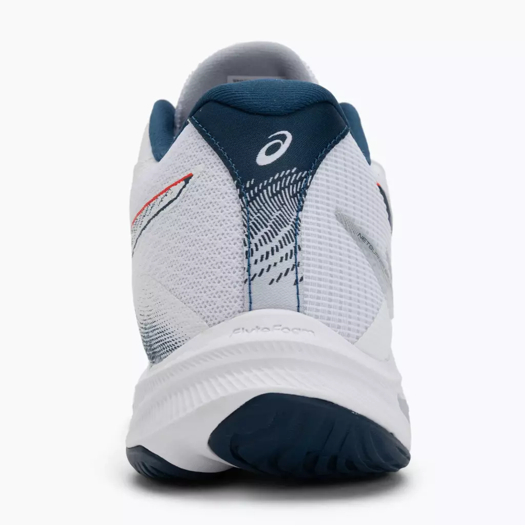 Кроссовки волейбольные ASICS Netburner Ballistic FF 4 white/mako blue