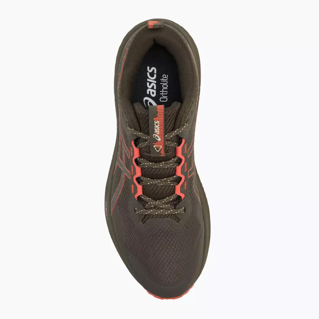 Кроссовки для бега ASICS Trabuco Terra 3 brown stone/spicy red
