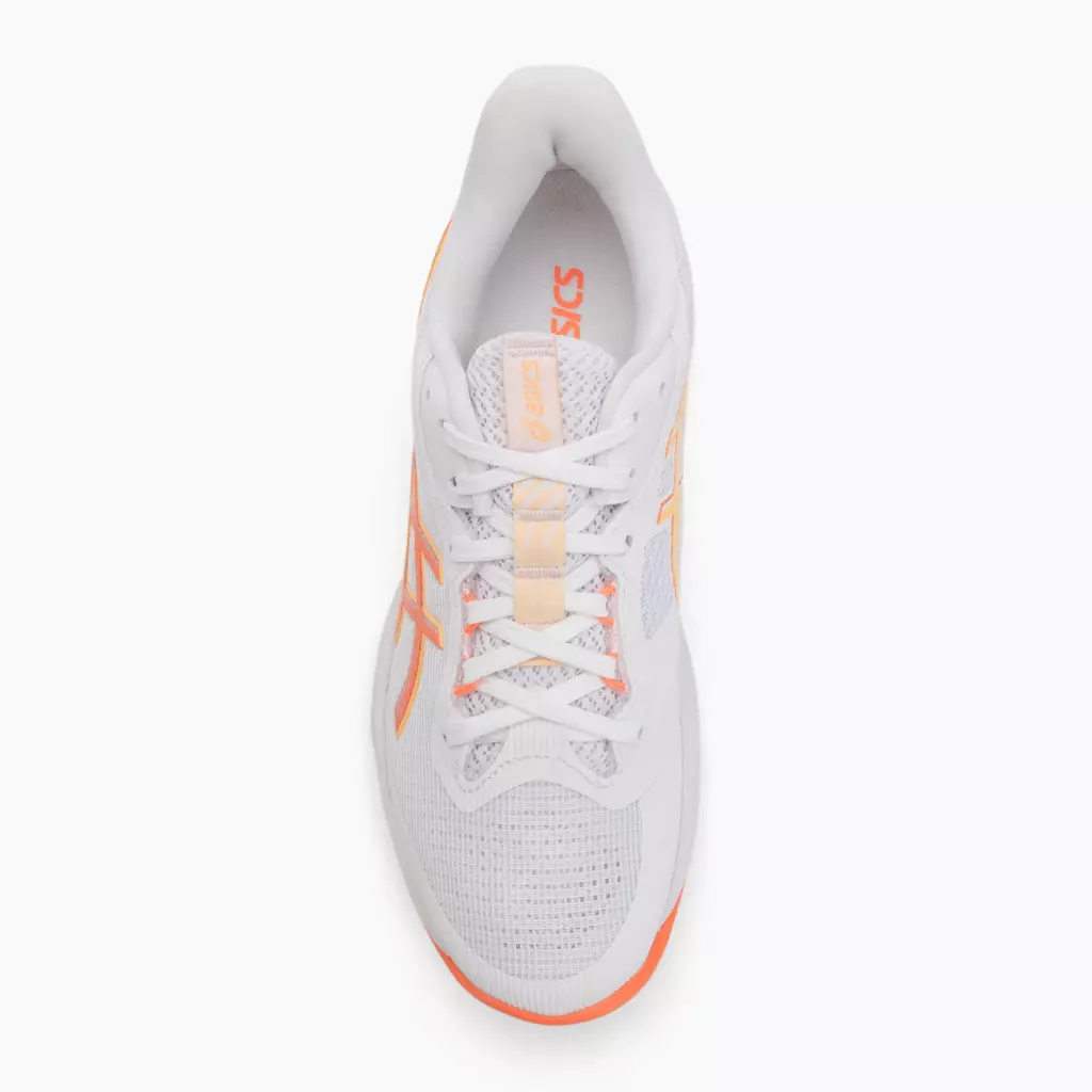 Кроссовки волейбольные ASICS Netburner Ballistic FF 4 white/vivid coral