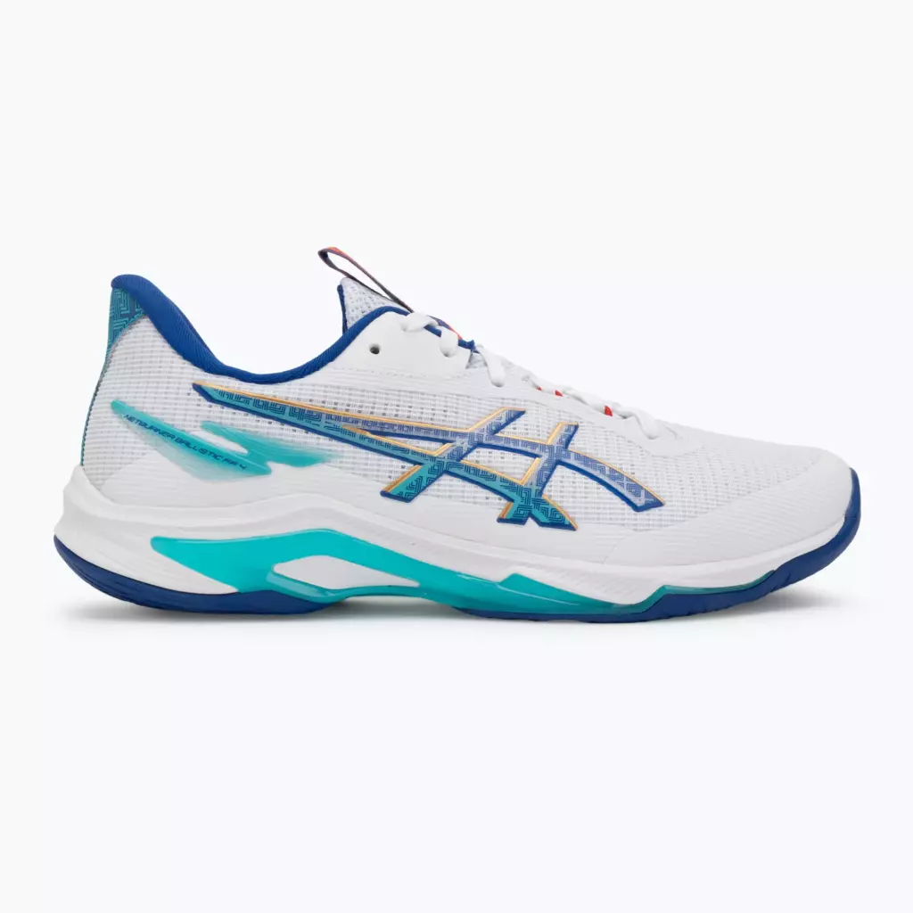 Кроссовки волейбольные ASICS Netburner Ballistic FF 4 white/asics blue