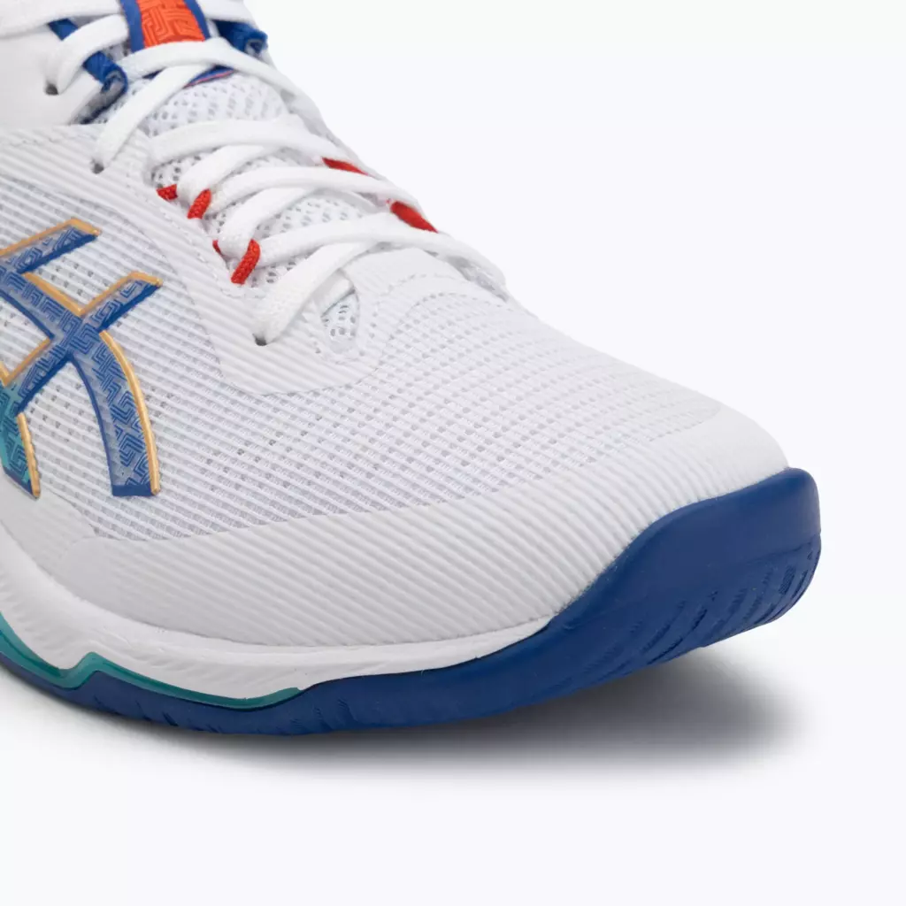 Кроссовки волейбольные ASICS Netburner Ballistic FF 4 white/asics blue