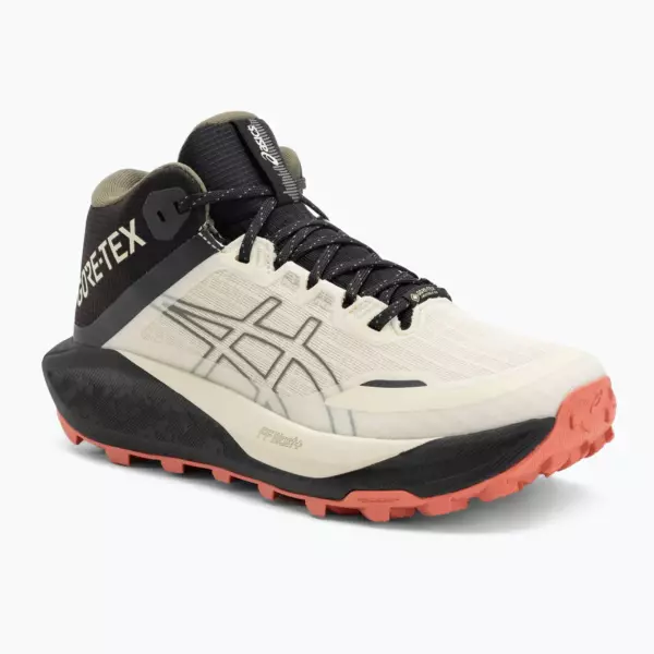 Женские Кроссовки для бега ASICS Gel-Trabuco MT GTX vanilla/mantle green