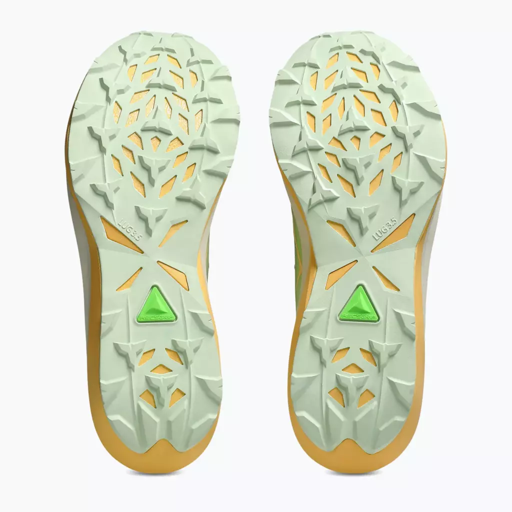 Кроссовки для бега ASICS Fujispeed 4 lime green/cream
