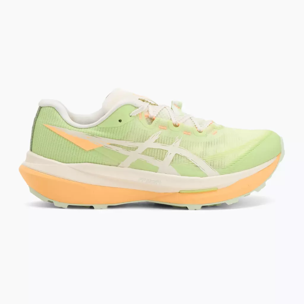 Кроссовки для бега ASICS Fujispeed 4 lime green/cream