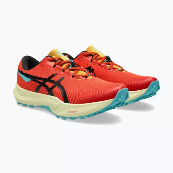 Кроссовки для бега ASICS Fuji Lite 6 red clay/black
