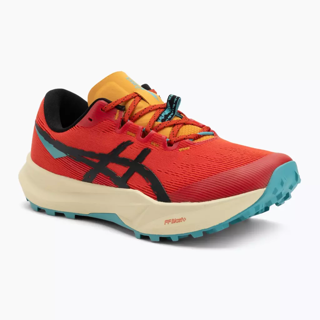Кроссовки для бега ASICS Fuji Lite 6 red clay/black