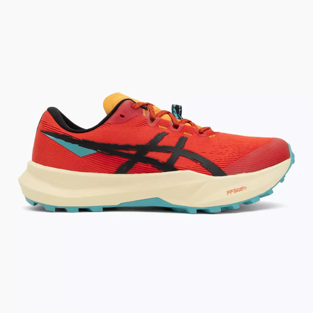 Кроссовки для бега ASICS Fuji Lite 6 red clay/black
