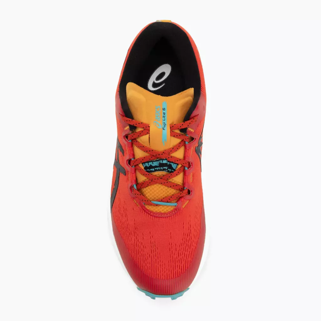 Кроссовки для бега ASICS Fuji Lite 6 red clay/black