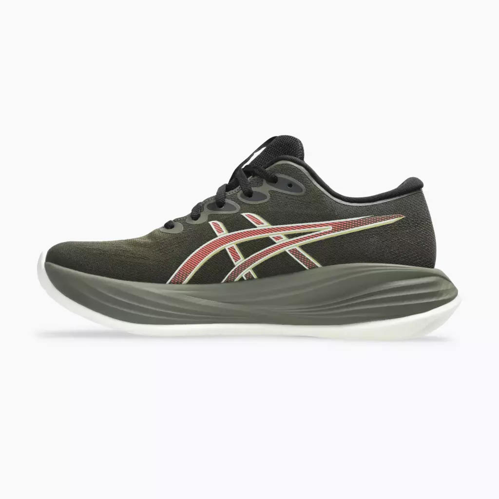 Женские Кроссовки для бега ASICS Gel-Cumulus 27 GTX brown stone/dark pink clay