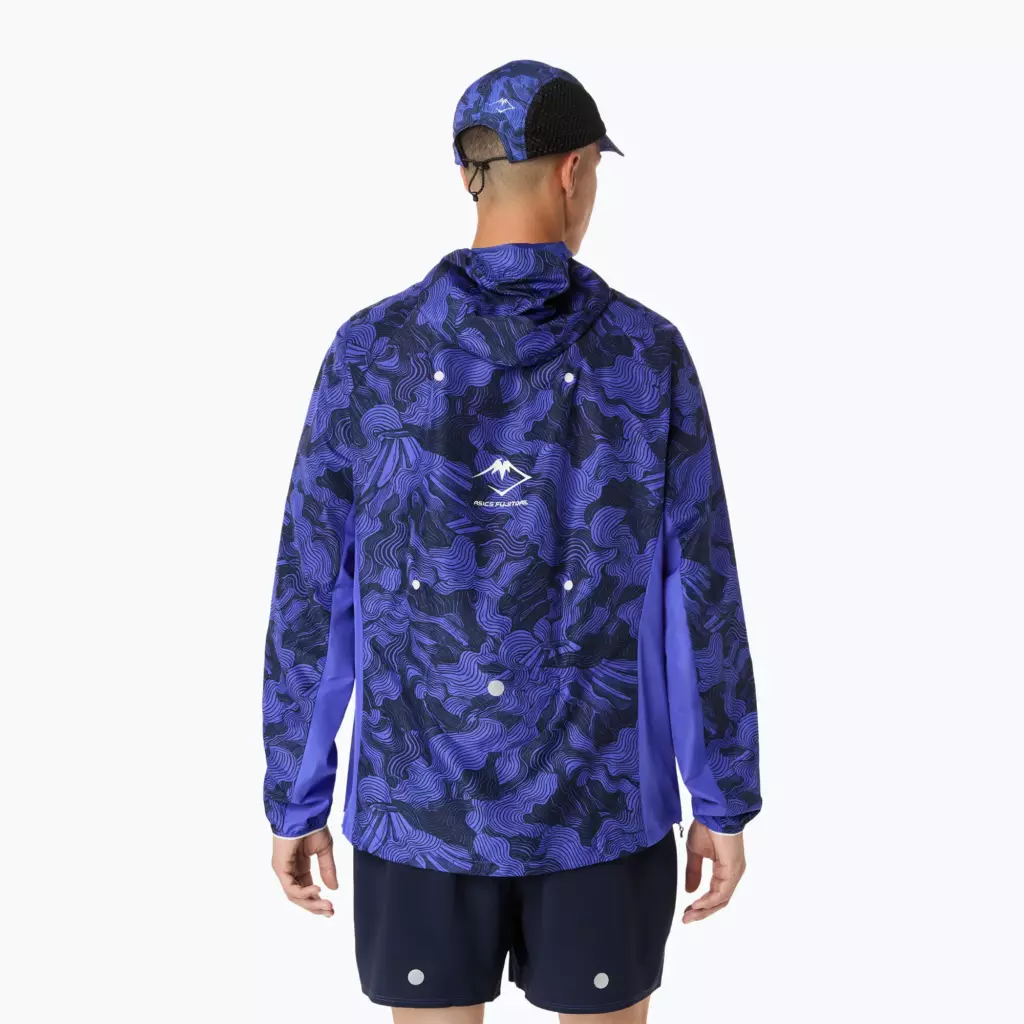 Ветровка ASICS Fujitrail Packable cobalt burst/indigo blue/cream