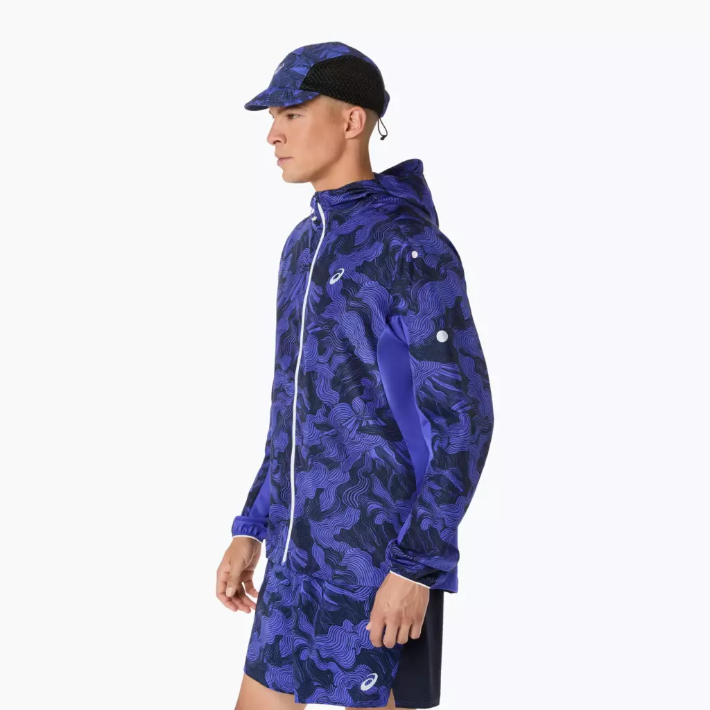 Ветровка ASICS Fujitrail Packable cobalt burst/indigo blue/cream