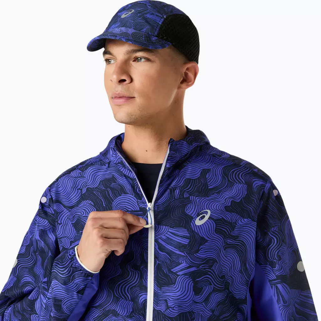 Ветровка ASICS Fujitrail Packable cobalt burst/indigo blue/cream
