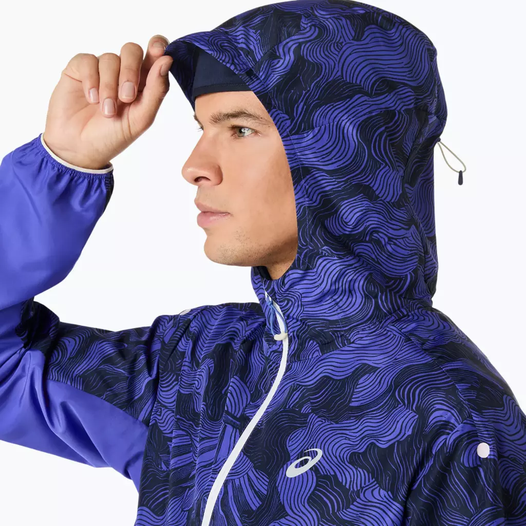 Ветровка ASICS Fujitrail Packable cobalt burst/indigo blue/cream