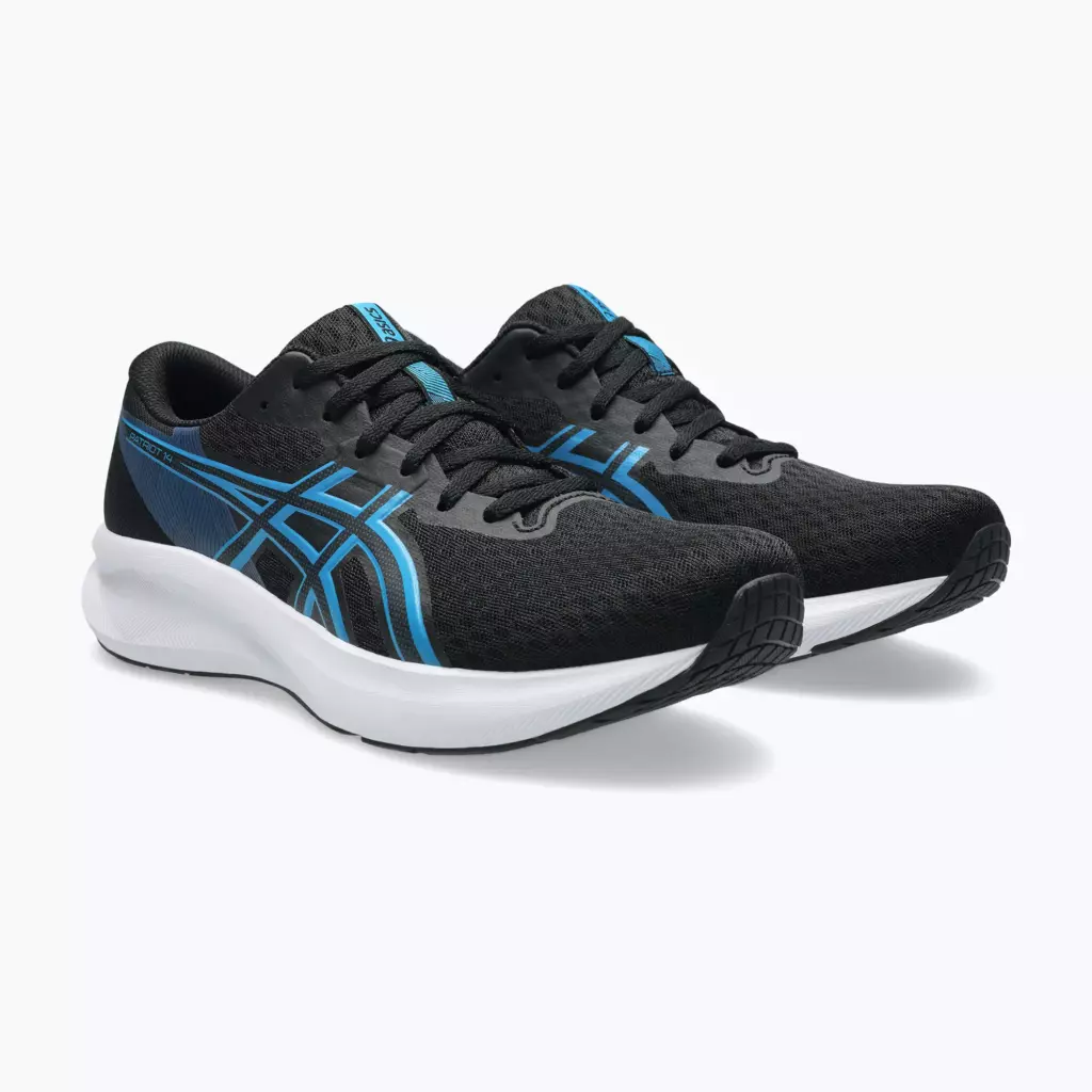 Кроссовки для бега ASICS Patriot 14 black/aegean blue