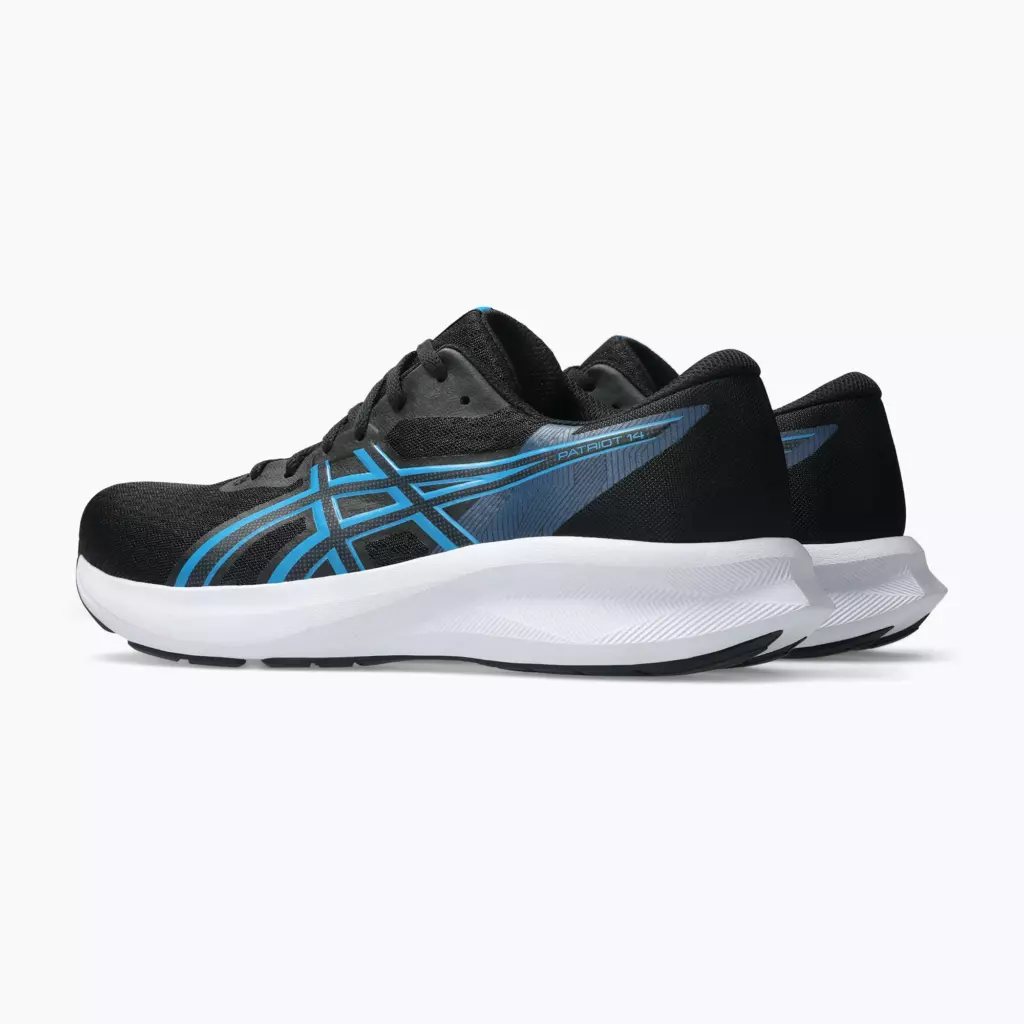 Кроссовки для бега ASICS Patriot 14 black/aegean blue
